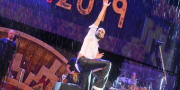 La lluvia no paró la fiesta