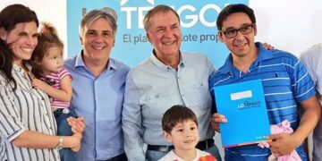 Con Schiaretti, Llaryora “camina” la ciudad