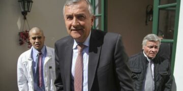 Pañuelos contra el gobernador Morales