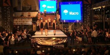 Macro participó del desfile de los hermanos Vernucci