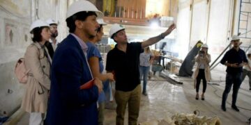 Continúan los trabajos de restauración de “La Piojera”