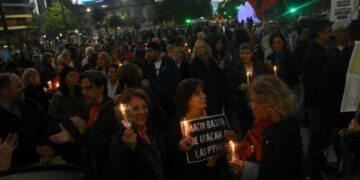 En Córdoba, también hubo antorchas contra el tarifazo