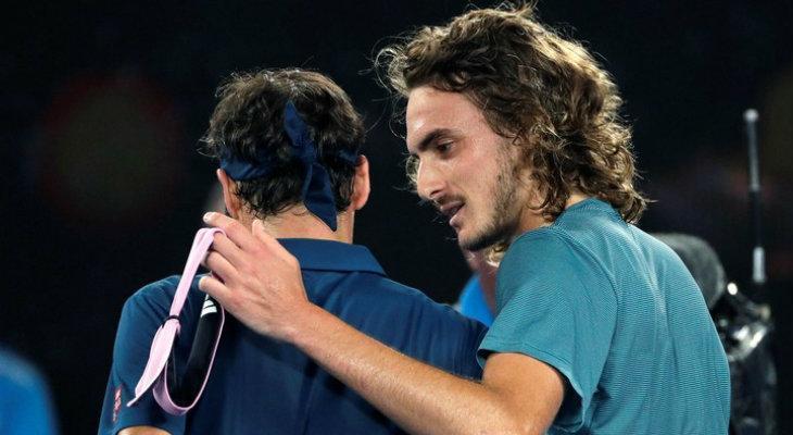 Tsitsipas dio el golpe en Australia eliminando a Federer Tsitsipas dio el golpe en Australia eliminando a Federer
