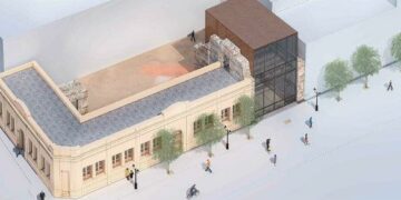 UNC: arrancó la primera etapa  de la obra del Centro Cultural