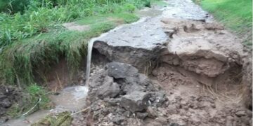 Así quedó Villa Rivera Indarte tras las tormentas del fin de semana