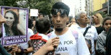 Familiares y vecinos marcharon por el crimen de Daiana