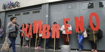 Fuerte caída de los salarios durante 2018