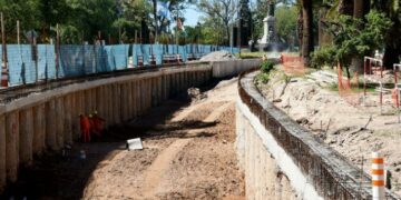 Abren la rampa del nudo vial en la Plaza España