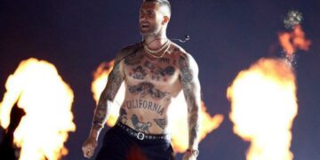 La polémica actuación de Adam Levine en el Superbowl