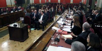El teatro del juicio a los catalanes independentistas
