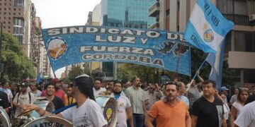 Asambleas y movilización de Luz y Fuerza