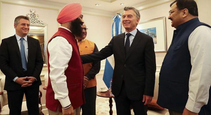 Desde la India, Macri aseguró que ese país es "un socio para el futuro"
