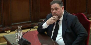 Junqueras reivindicó el  proceso secesionista catalán