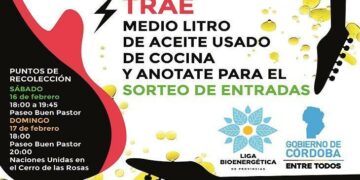 Colecta de aceite usado para ir a ver el recital de Paul Mc Cartney