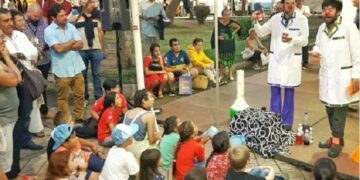 Últimos días del puesto científico y tecnológico en Cosquín