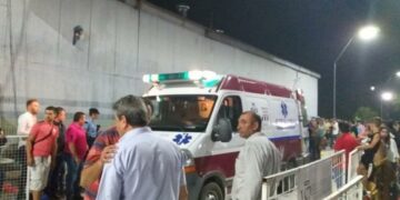 Cayó una tribuna en el carnaval de Villa Santa Rosa y hubo 34 heridos