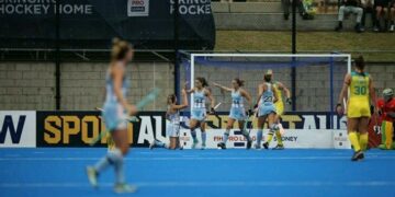 Las Leonas vencieron a Australia