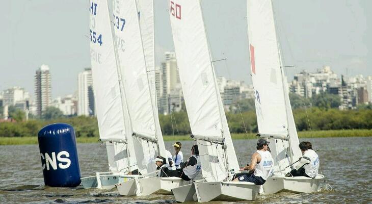 Doble oro argentino en vela Doble oro argentino en vela