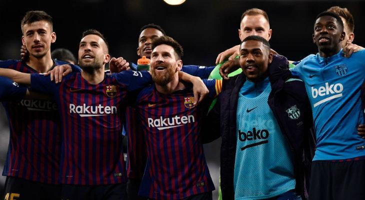 Barcelona le ganó al Madrid en el Bernabéu Barcelona le ganó al Madrid en el Bernabéu