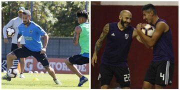 Boca y River se preparan para sus debuts en la Libertadores 2019
