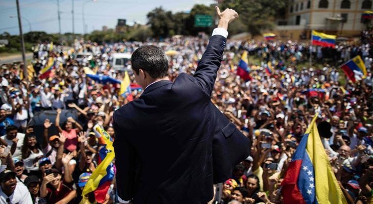 Guaidó regresó a Venezuela luego de su gira continental