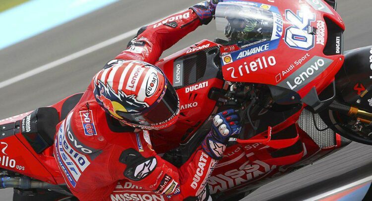 Dovizioso el más rápido en la jornada de entrenamientos