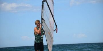 Oro cordobés en windsurf