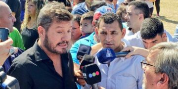 Tinelli y Lavagna, juntos