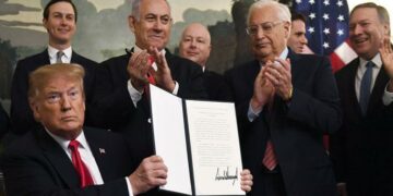 Trump le reconoció a Israel la soberanía de los Altos de Golán