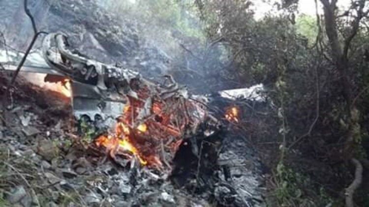 Así fue el momento en el que cayó la avioneta en La Cumbre