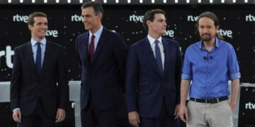 Campaña estridente y violenta en España