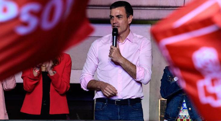 España apoyó a Sánchez y ratificó su destino socialista España apoyó a Sánchez y ratificó su destino socialista