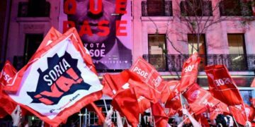 España, hacia la izquierda con final abierto