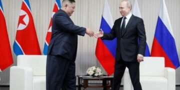 Kim Jong-Un sumó el respaldo de Putin