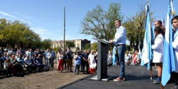 Mestre colocó la piedra basal del sexto parque educativo
