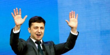 El humorista Zelenski se impuso en Ucrania