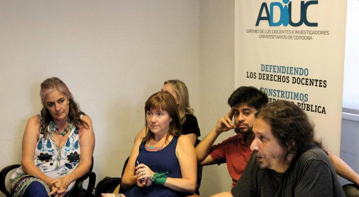 Adiuc consulta a los docentes de la UNC sobre las paritarias Adiuc consulta a los docentes de la UNC sobre las paritarias