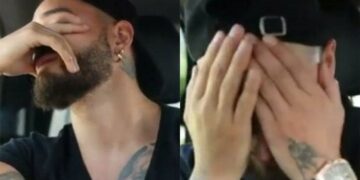El llanto de Maluma al escuchar su nuevo tema con Madonna
