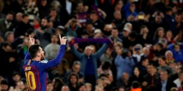 Messi le dio otro título de La Liga al Barcelona