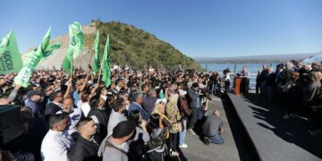 Ya se puede circular por el puente sobre el Lago San Roque