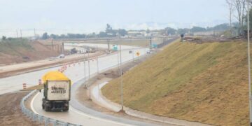 Se habilitó un tramo de la calzada principal de Circunvalación