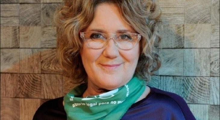 Antonio Gasalla y Verónica Llinás se cruzaron por el pañuelo verde Antonio Gasalla y Verónica Llinás se cruzaron por el pañuelo verde