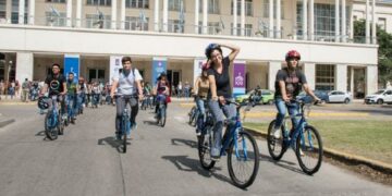 La UNC presta 250 bicicletas a sus estudiantes