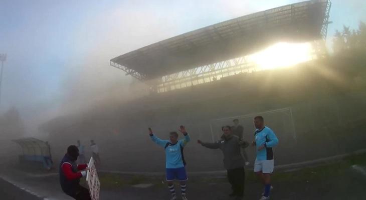 Un futbolista italiano simuló su secuestro durante su partido de despedida Un futbolista italiano simuló su secuestro durante su partido de despedida