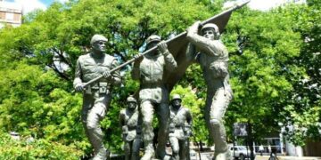 Se realizan actos en homenaje a los veteranos de Malvinas