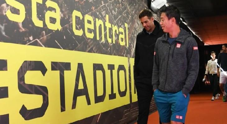 "Si no ocurre nada raro, seguramente me anime a jugar el partido de singles" "Si no ocurre nada raro, seguramente me anime a jugar el partido de singles"