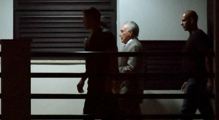 Temer fue detenido Temer fue detenido