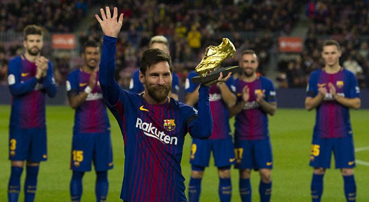 Messi ganó su sexta Bota de Oro Messi ganó su sexta Bota de Oro