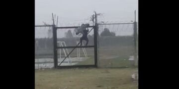 Cárcel de Bouwer: un recluso intentó saltar un alambrado