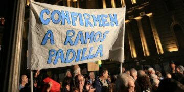 Marchas a favor de Ramos Padilla